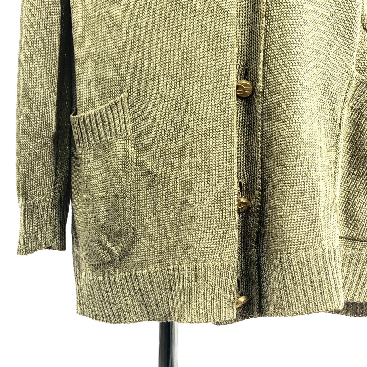 Salvatore Ferragamo / サルヴァトーレフェラガモ アンサンブル ロゴ金ボタン オーバー カーディガン / ニット プルオーバー