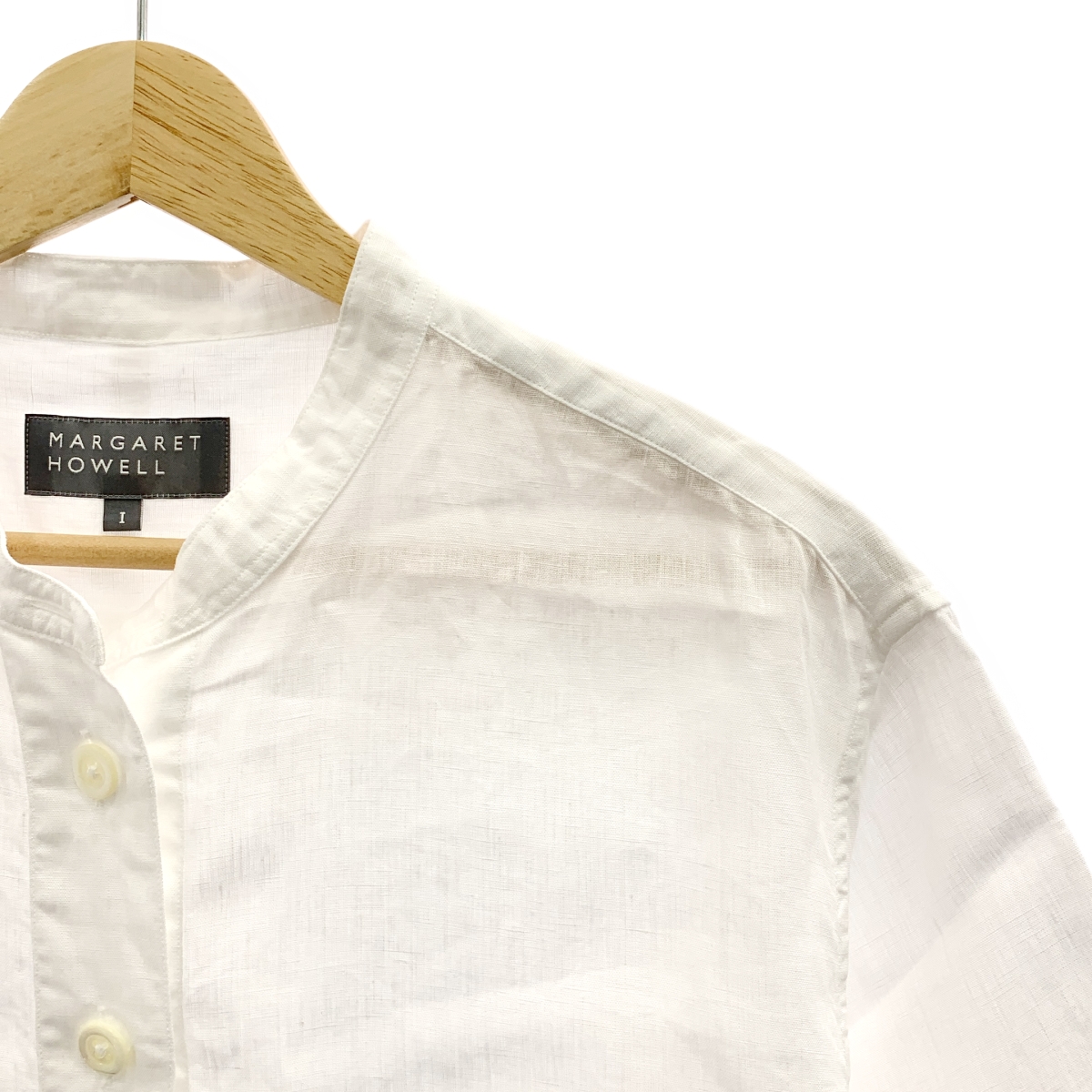 MARGARET HOWELL / マーガレットハウエル SHIRTING LINEN リネン プルオーバーシャツ