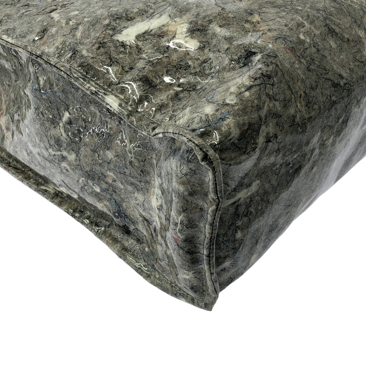 UMA WANG / ユマワン abstract print shopping bag / ビッグ トートバッグ