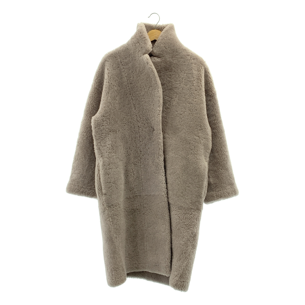 AP STUDIO / エーピーストゥディオ フレンチメリノカーリームートンコート