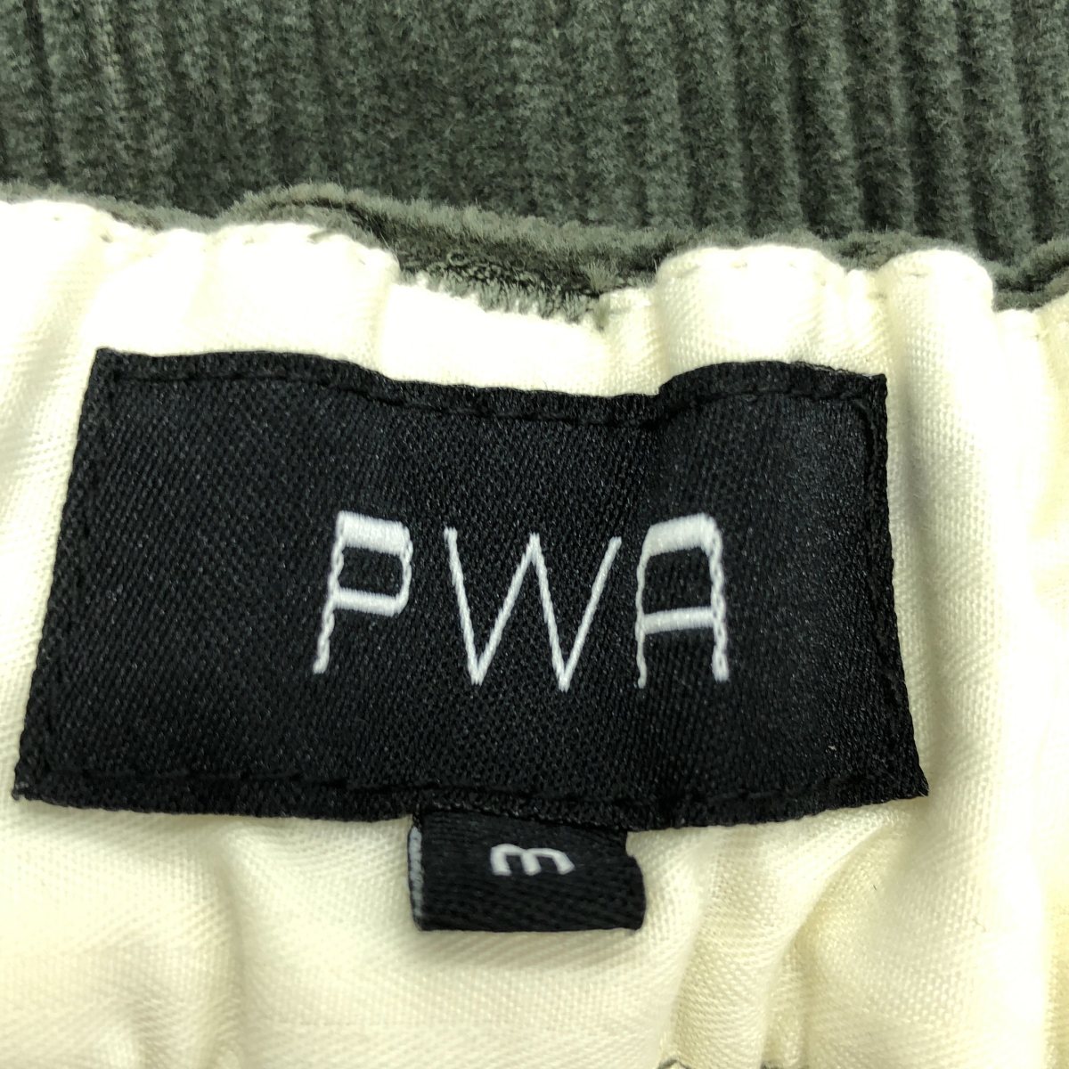 PWA / プア 8W RIDGE SLACKS 太畝コーデュロイ イージーパンツ