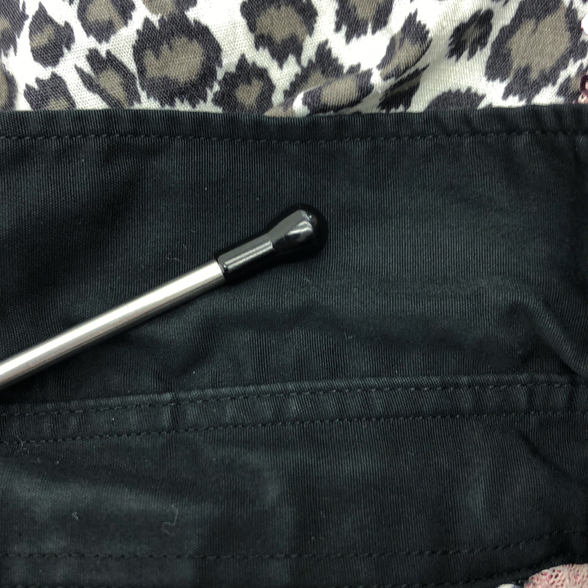 COMME des GARCONS HOMME PLUS / コムデギャルソンオムプリュス レオパード 装飾 スパンコール レギュラーカラーシャツ