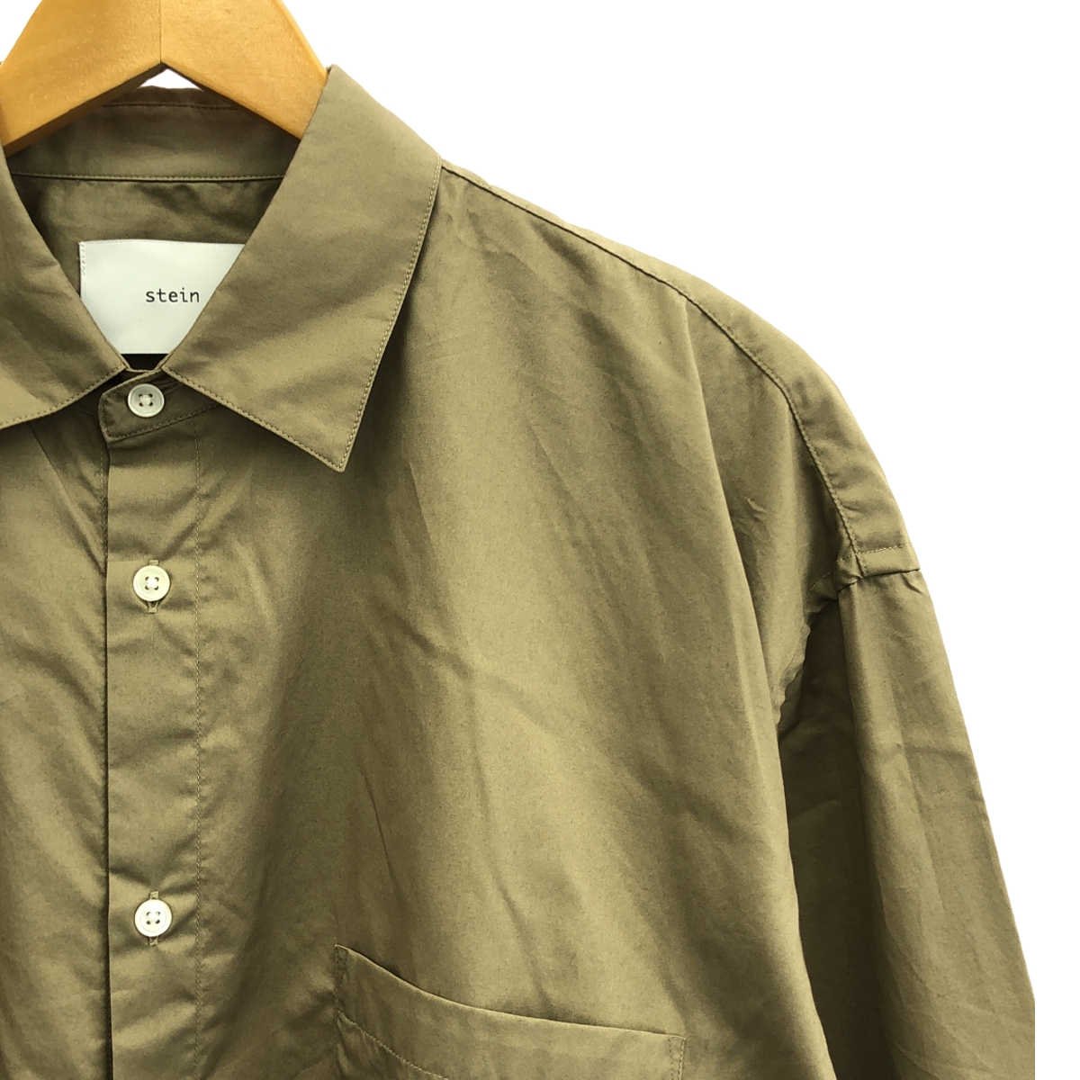 stein / シュタイン OVERSIZED DOWN PAT SHIRT / オーバーサイズ シャツ
