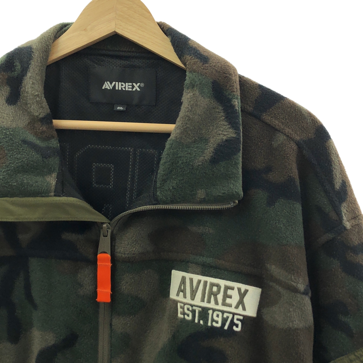 AVIREX / アヴィレックス リフレクト ライン フリース ジャケット