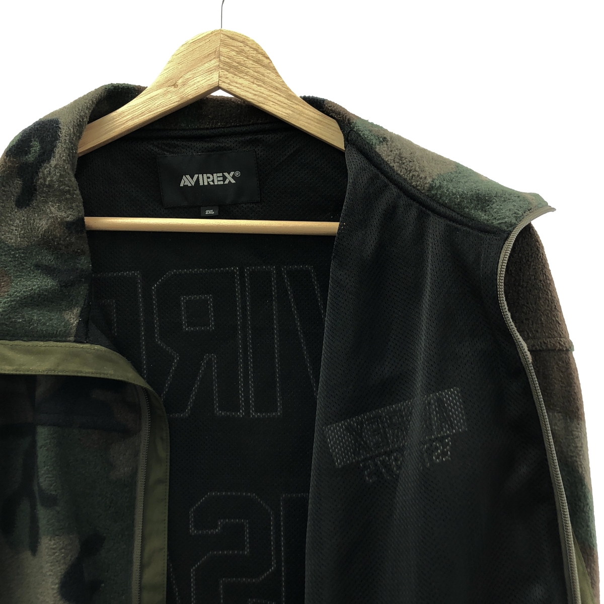AVIREX / アヴィレックス リフレクト ライン フリース ジャケット