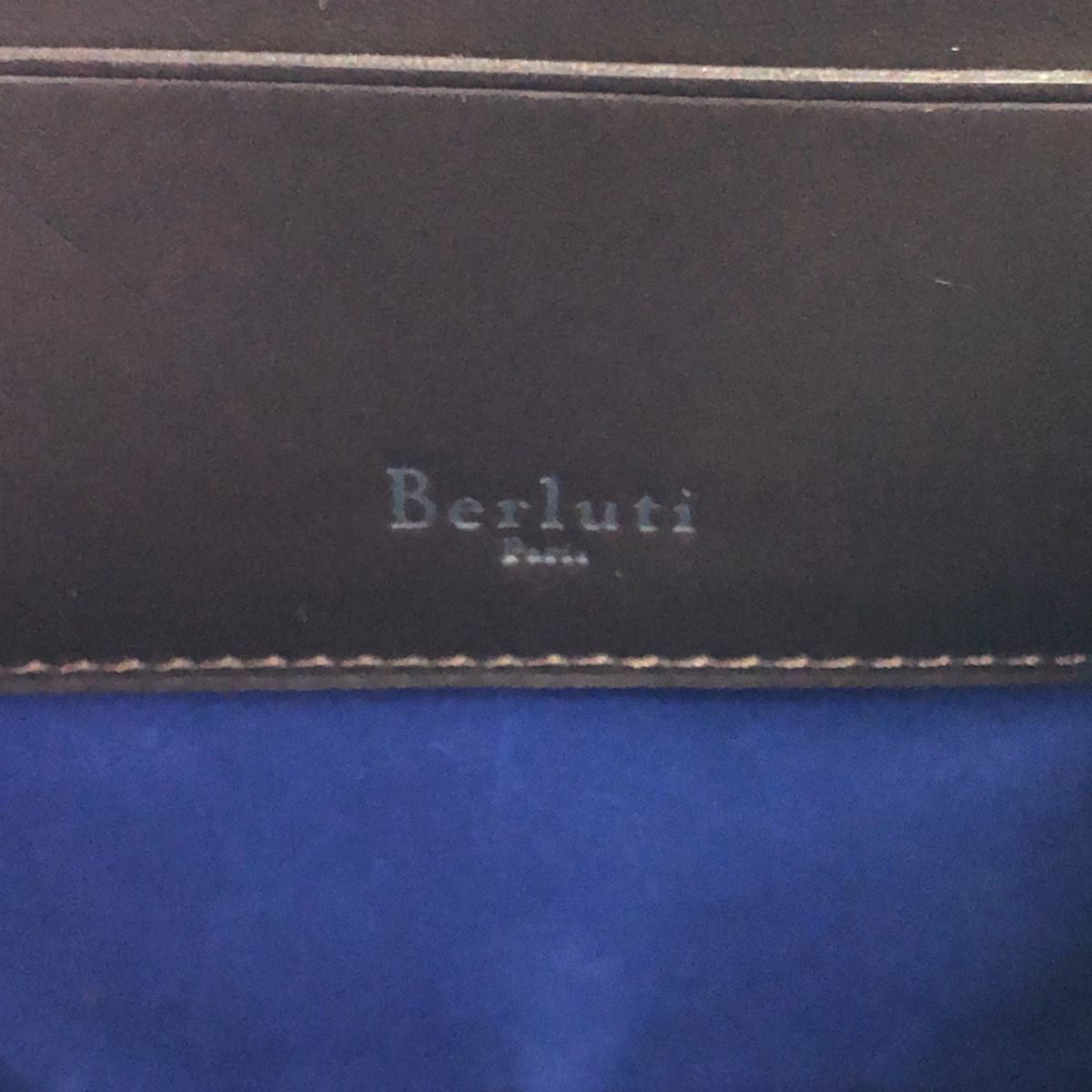 BERLUTI / ベルルッティ カリグラフィ レザー クラッチバッグ