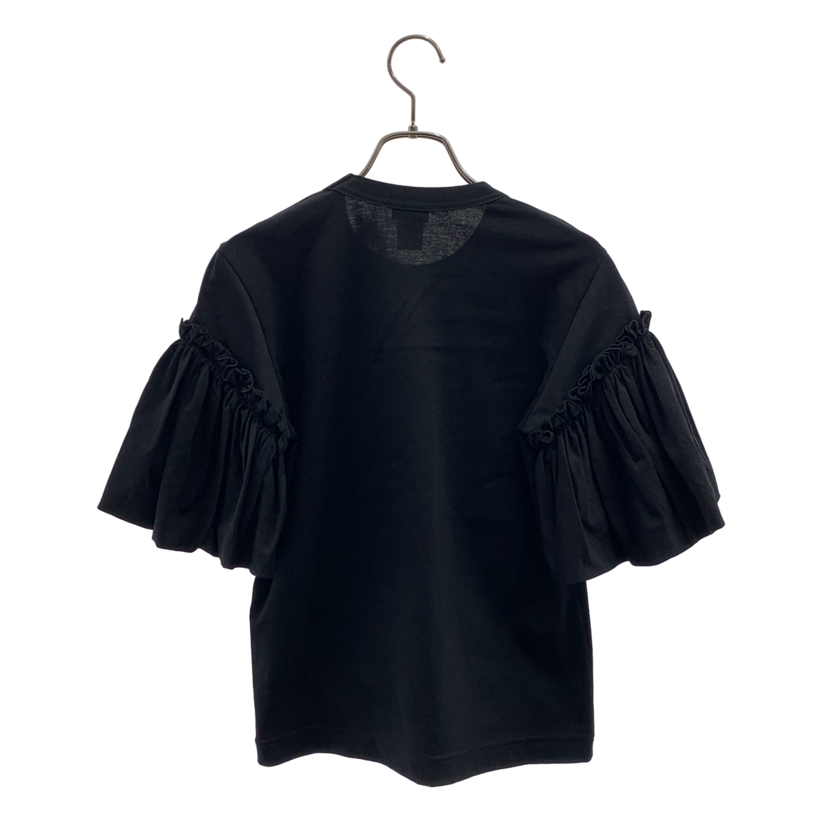 noir kei ninomiya / ノワールケイニノミヤ コットン ギャザー ボリュームスリーブ カットソー