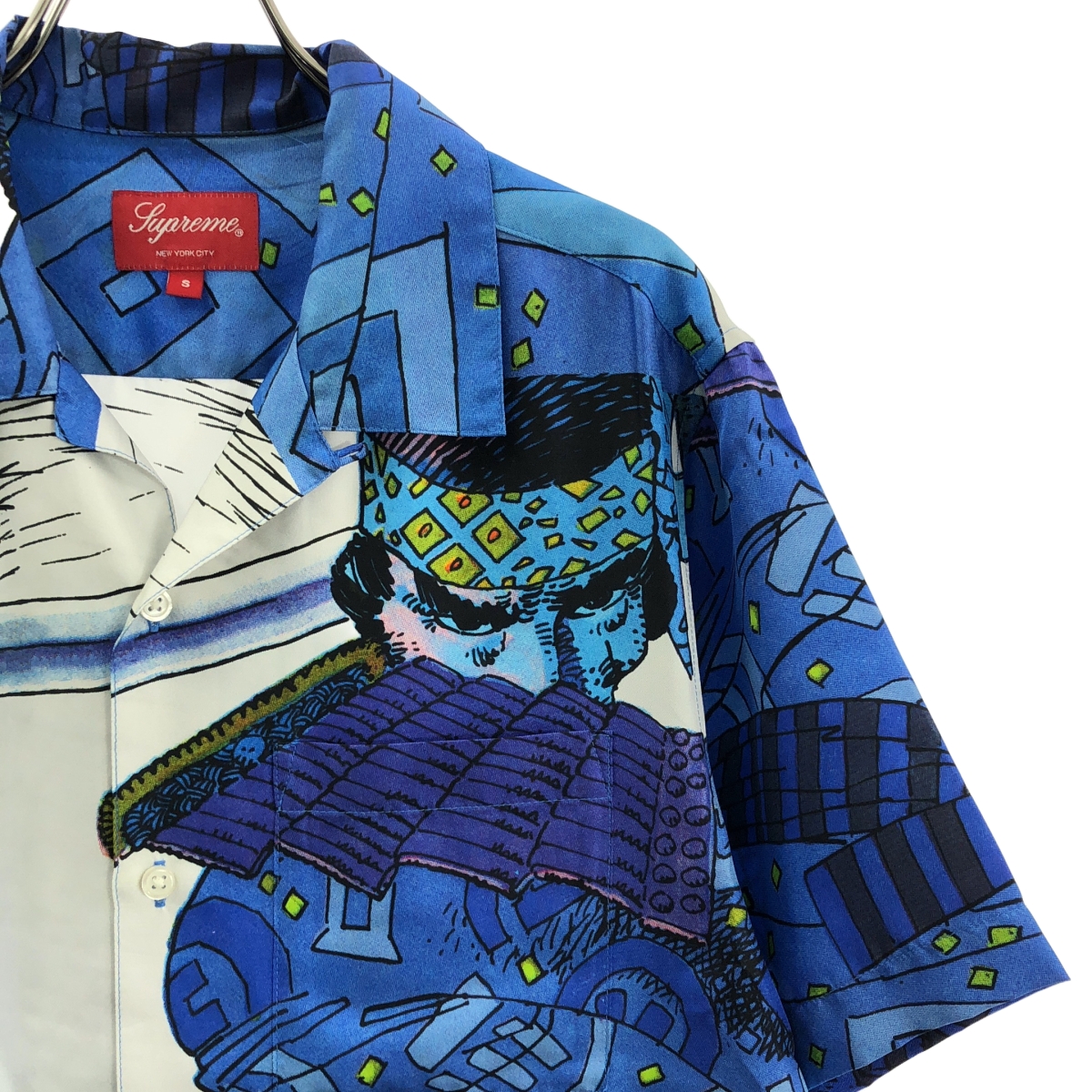 SUPREME / シュプリーム Ronin Silk S/S Shirt ローニン シルク オープンカラー シャツ