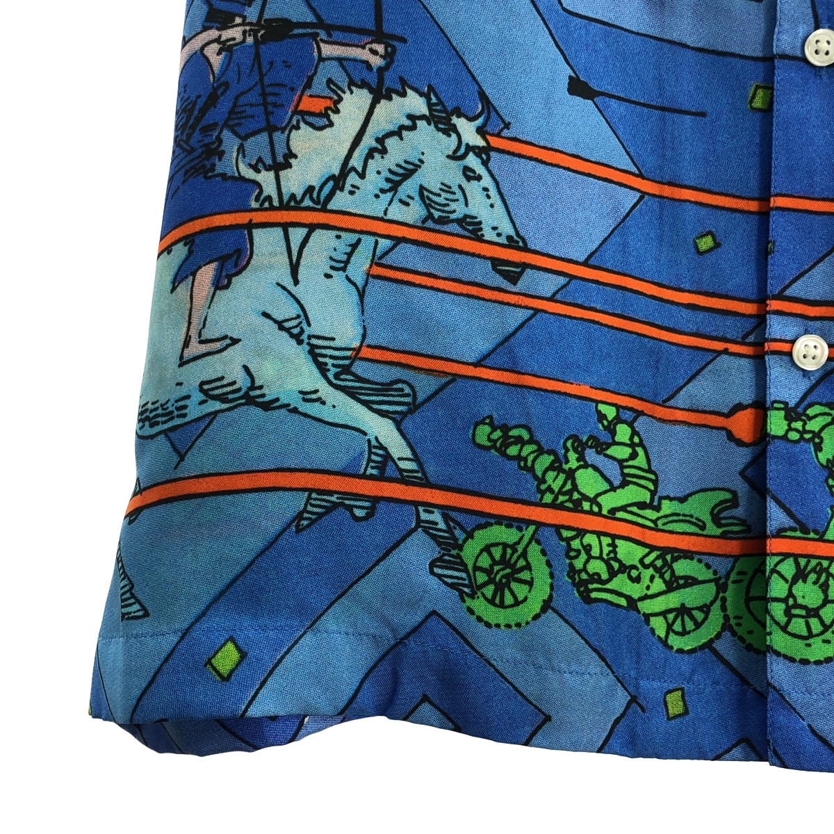 SUPREME / シュプリーム Ronin Silk S/S Shirt ローニン シルク オープンカラー シャツ