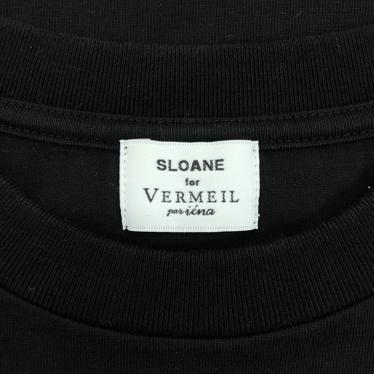 VERMEIL par iena / ヴェルメイユパーイエナ 【SLOANE/スローン】別注 クロップドTシャツ