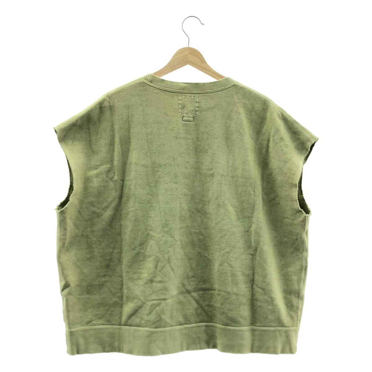 visvim / ビズビム MONDO SWEAT S/L / ダメージ加工 オーバー スウェット トレーナー ベスト