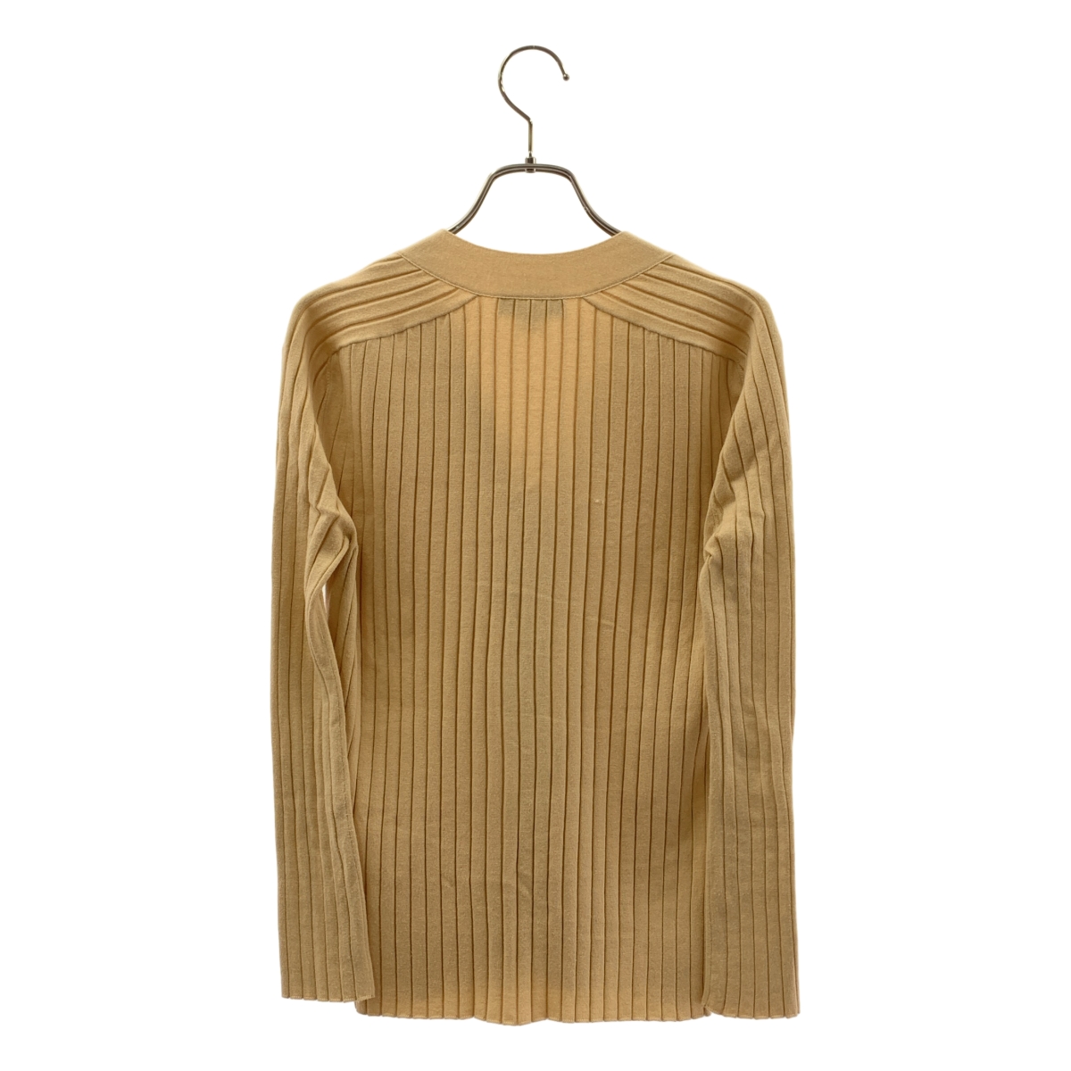 Drawer / ドゥロワー 18Gリブ ニット カーディガン