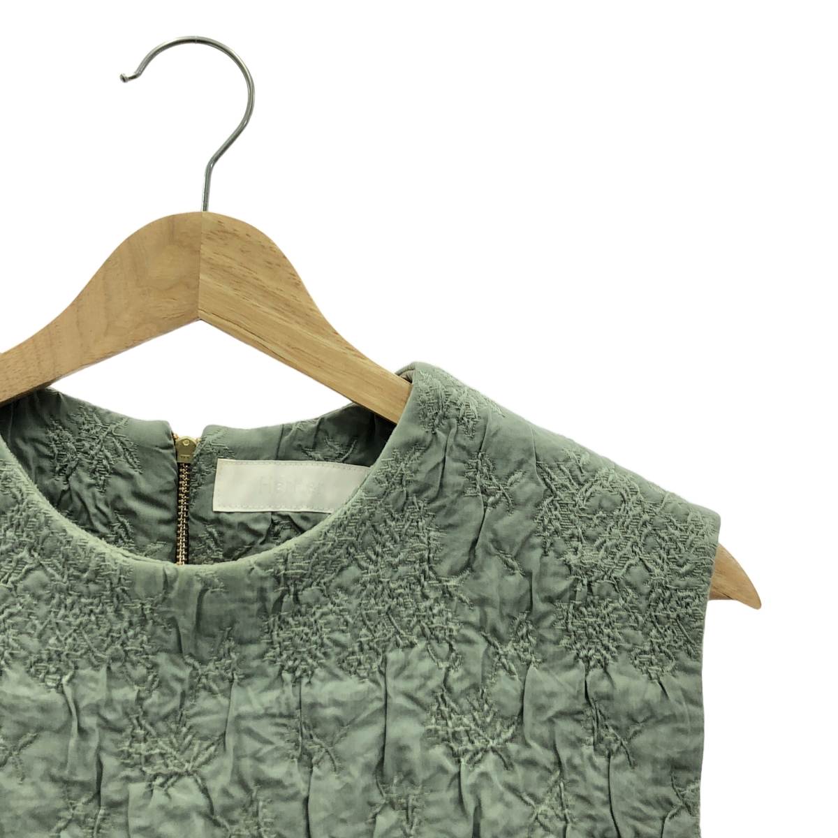 Heriter / エリテ ジャガード サイド リボン ジレ ベスト