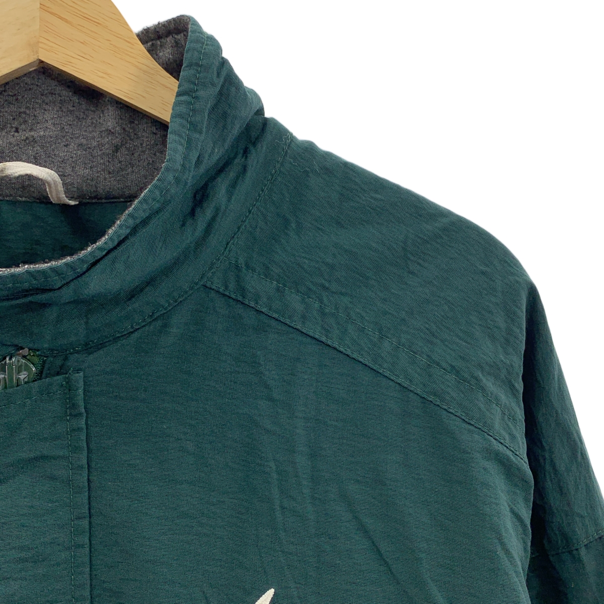 NIKE / ナイキ 90s ヴィンテージ 白タグ ビッグスウッシュ スタンドカラー ナイロンジャケット