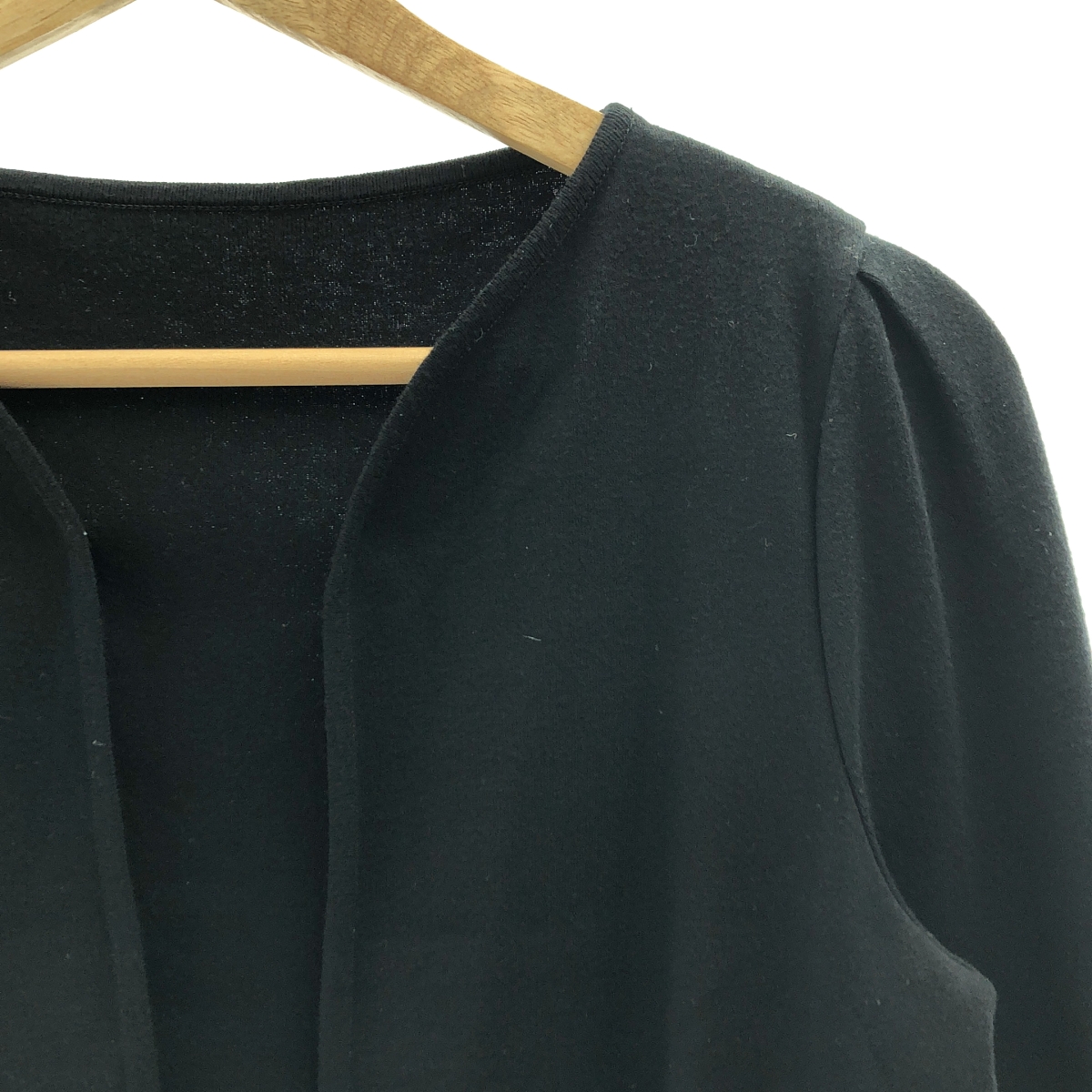 FOXEY / フォクシー レーヨン ポリエステル ボタンレス クロップド ボレロ カーディガン