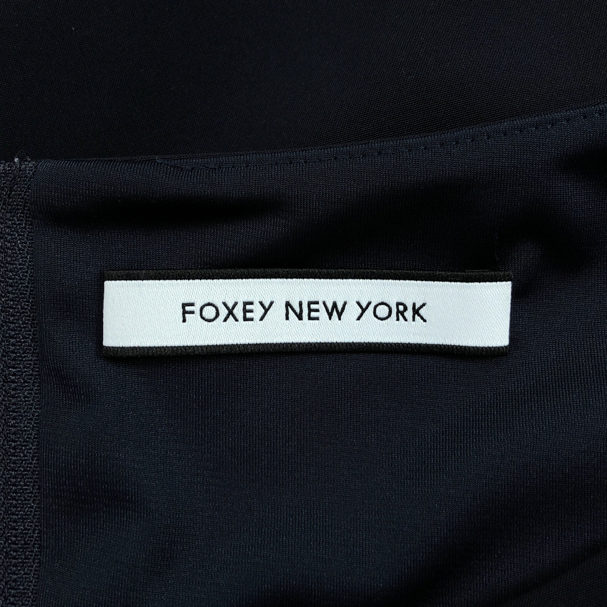 FOXEY NEW YORK / フォクシーニューヨーク DRESS HYDRANGEA / バックジップ ポケット付き ドレス ワンピース / 裏地付き