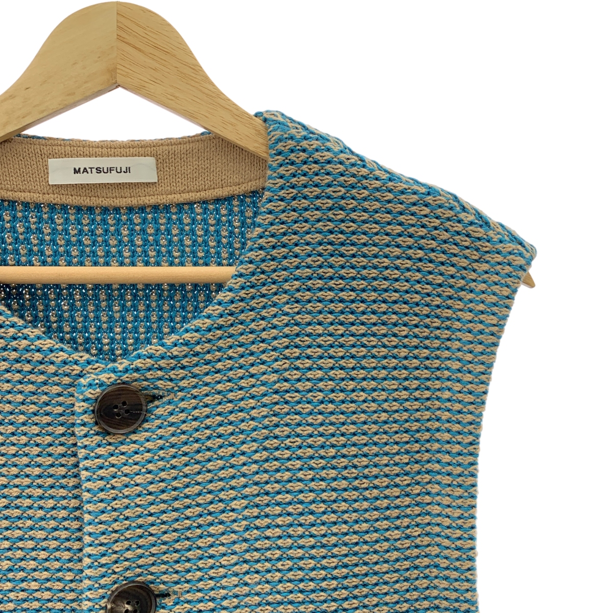 MATSUFUJI / マツフジ Raven Pattern Knit Vest ニットベスト