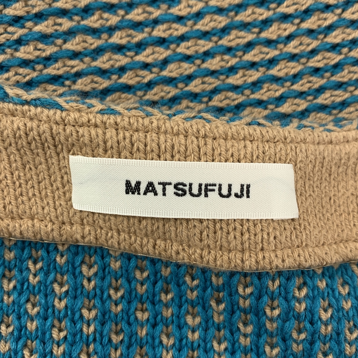 MATSUFUJI / マツフジ Raven Pattern Knit Vest ニットベスト