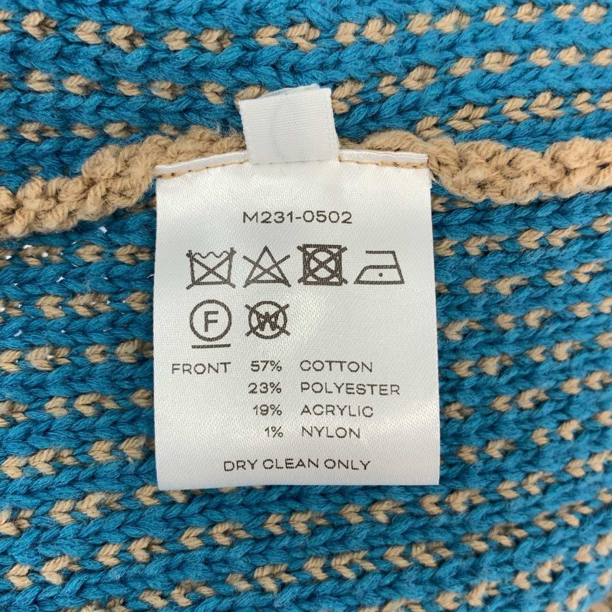 MATSUFUJI / マツフジ Raven Pattern Knit Vest ニットベスト