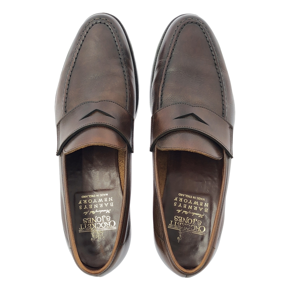 CROCKETT&JONES / クロケット&ジョーンズ × BARNEYS NEWYORK 別注 SELHURST セルハースト / レザー コインローファ