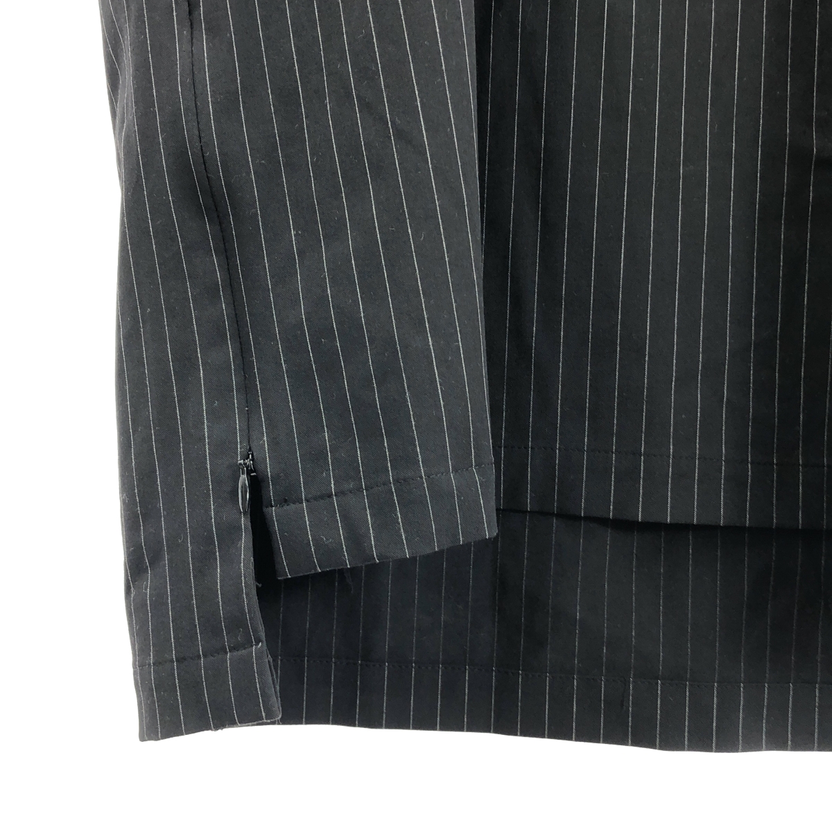 DISCOVERED / ディスカバード ストライプ サイドジップ プルオーバーベスト