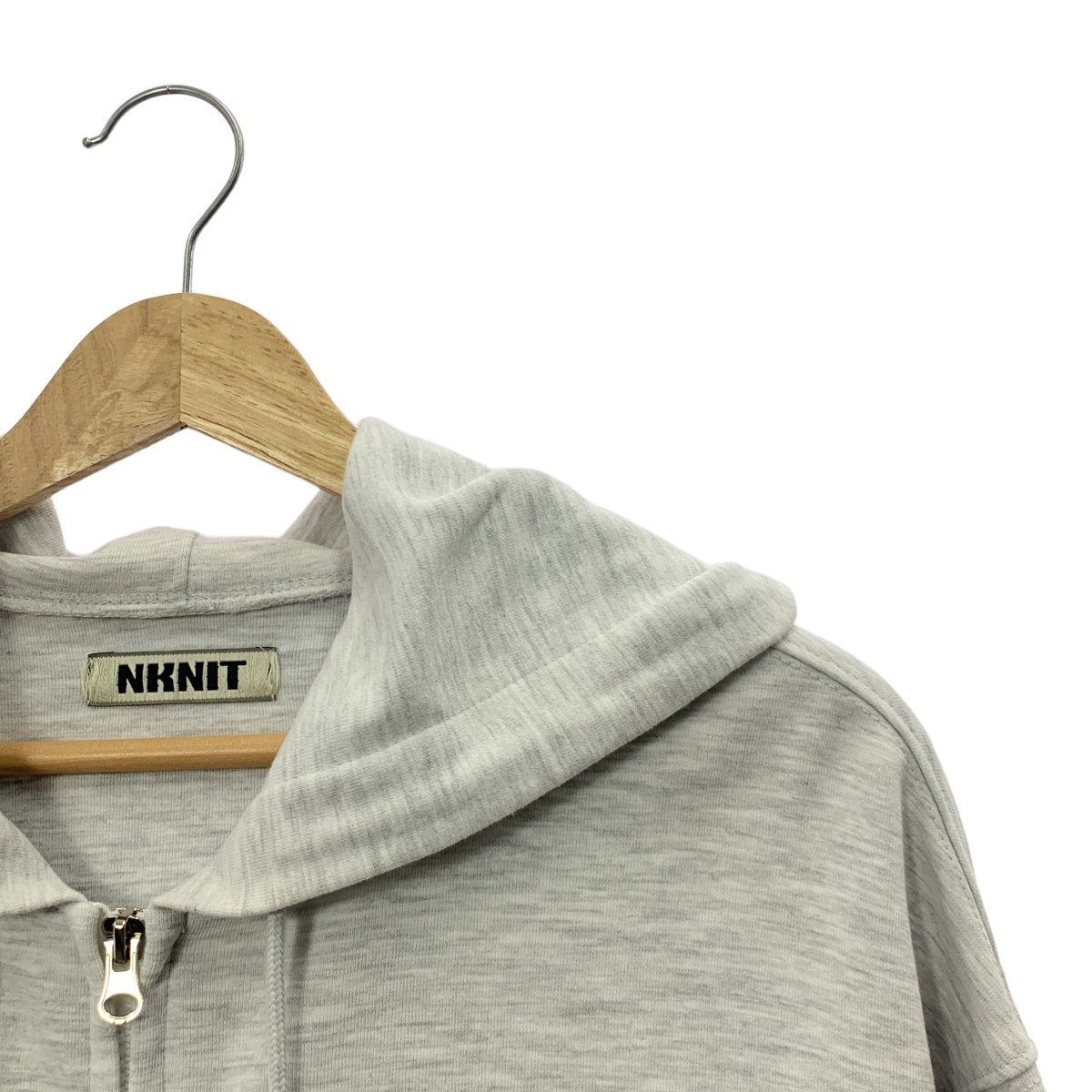 その他 logo embroidery ZIP hoodie ロゴ ジップ パーカー