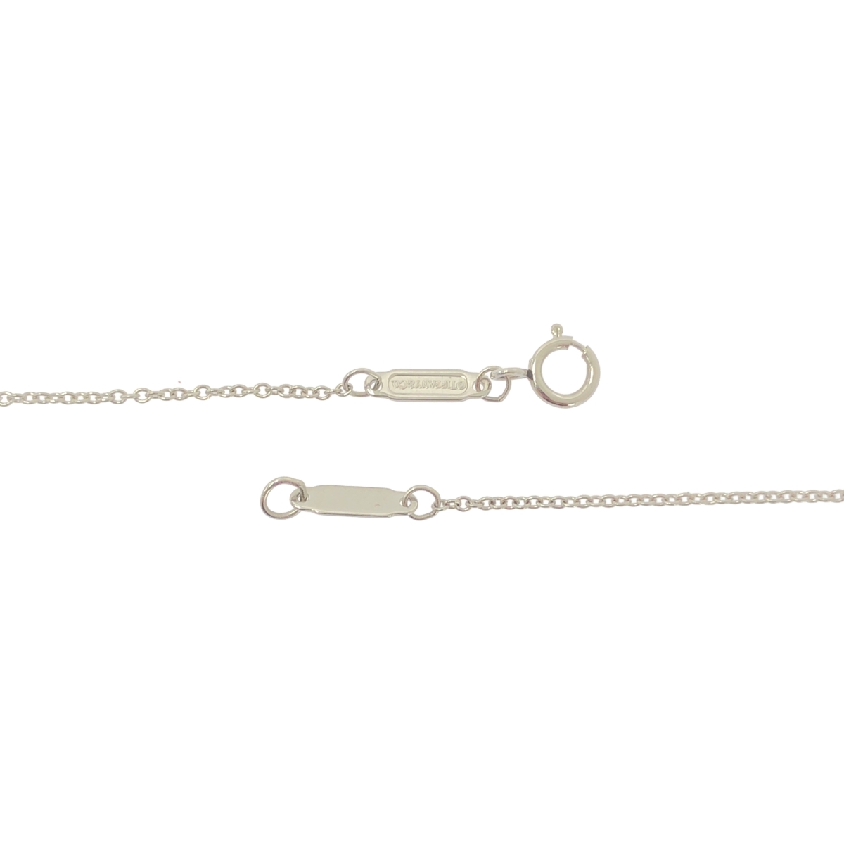 Tiffany & Co / ティファニー ソリティア モディファイドブリリアントカット ダイヤモンド プラチナ ネックレス PT950