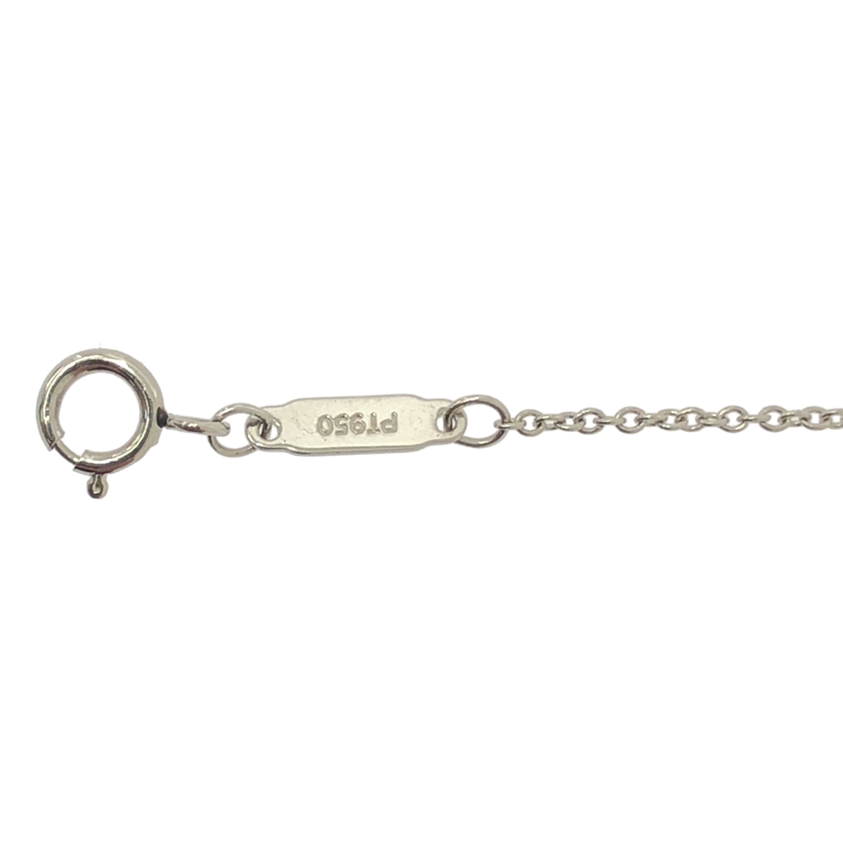 Tiffany & Co / ティファニー ソリティア モディファイドブリリアントカット ダイヤモンド プラチナ ネックレス PT950