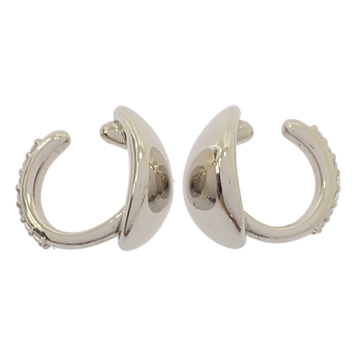 ete / エテ シルバー925 ビジュー リバーシブルイヤリング