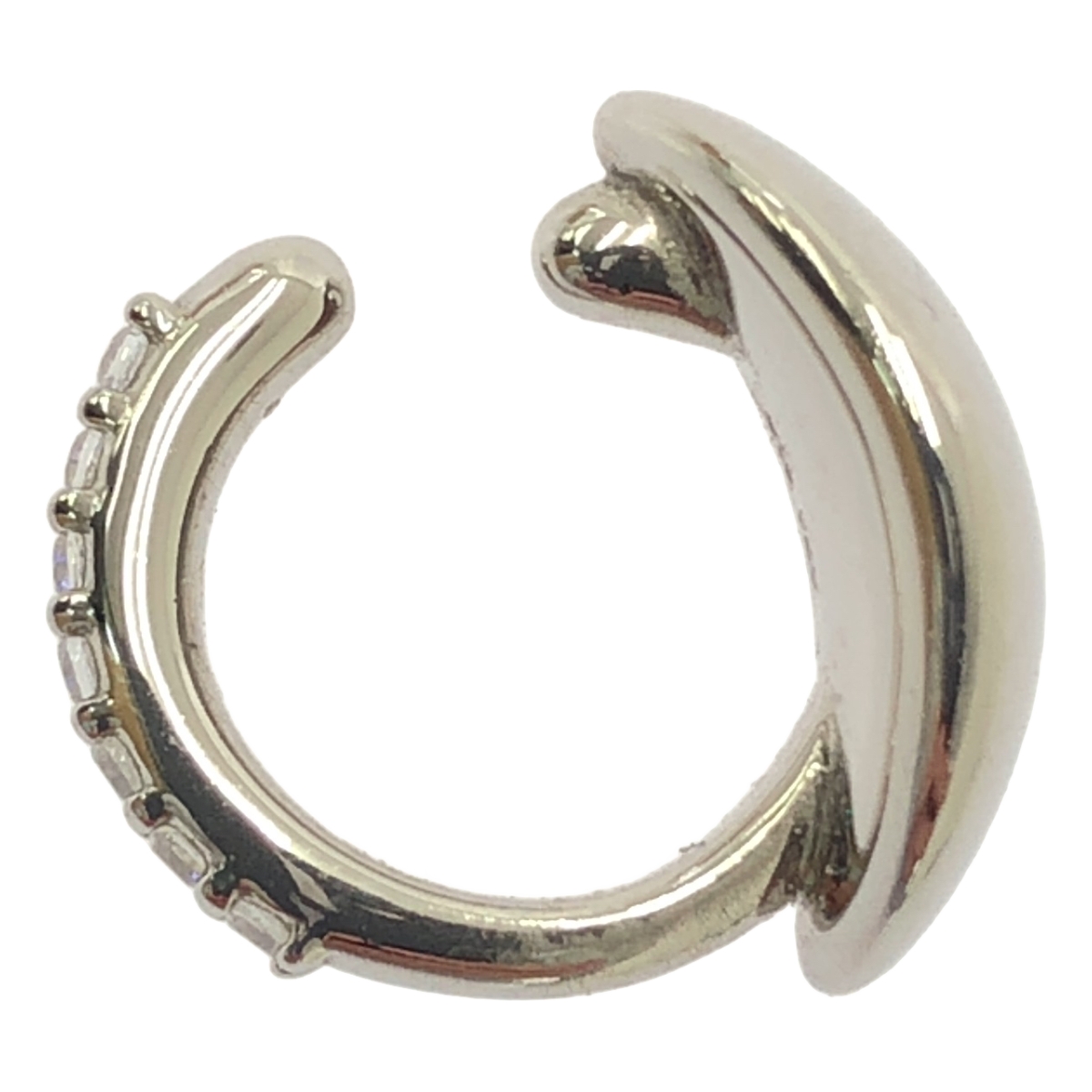 ete / エテ シルバー925 ビジュー リバーシブルイヤリング