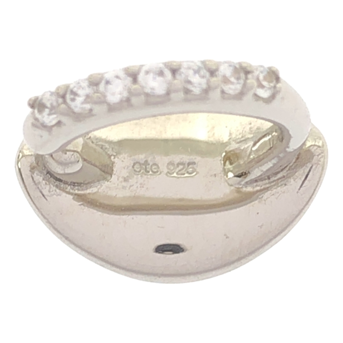 ete / エテ シルバー925 ビジュー リバーシブルイヤリング