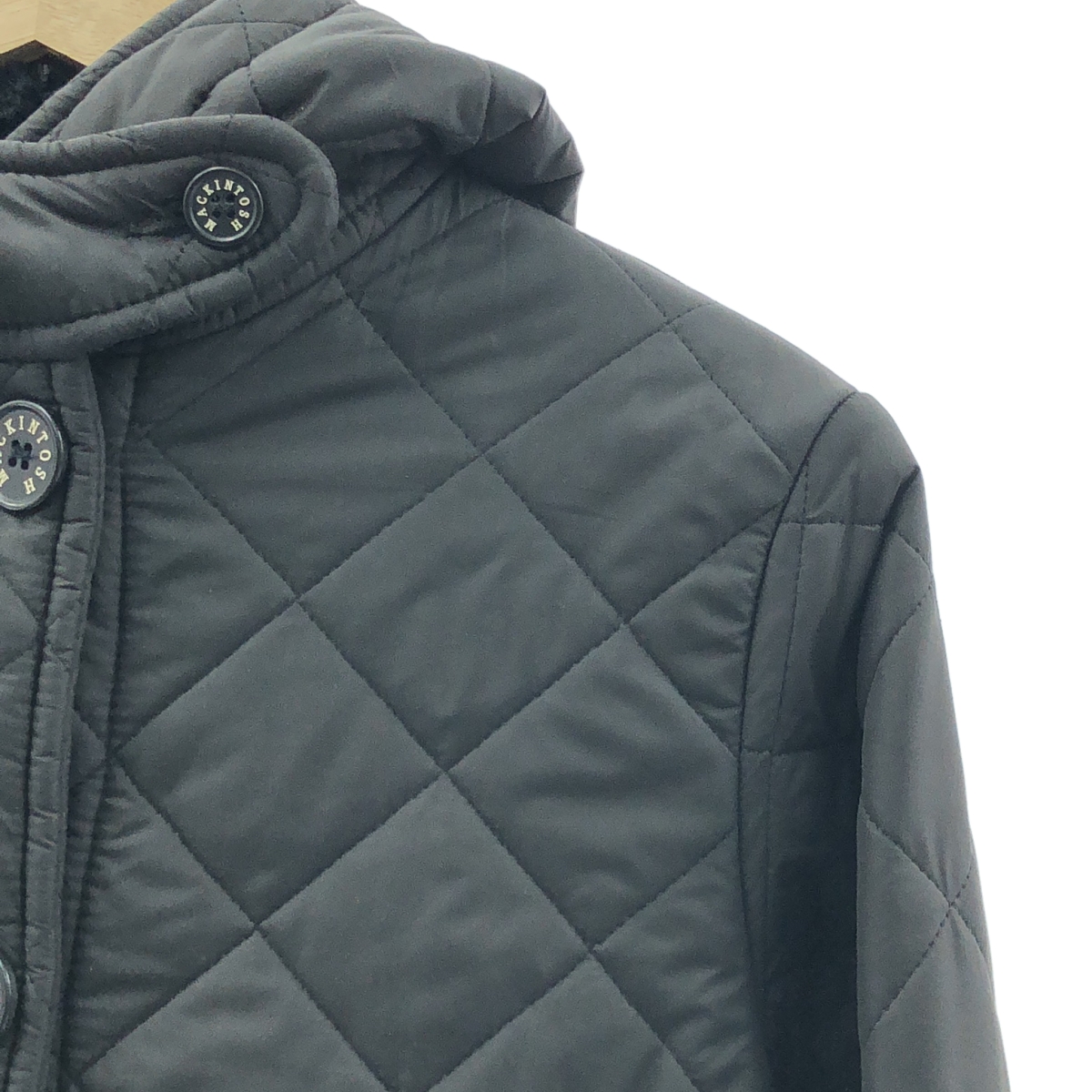 MACKINTOSH / マッキントッシュ SCOTLAND フード ファー キルティングコート