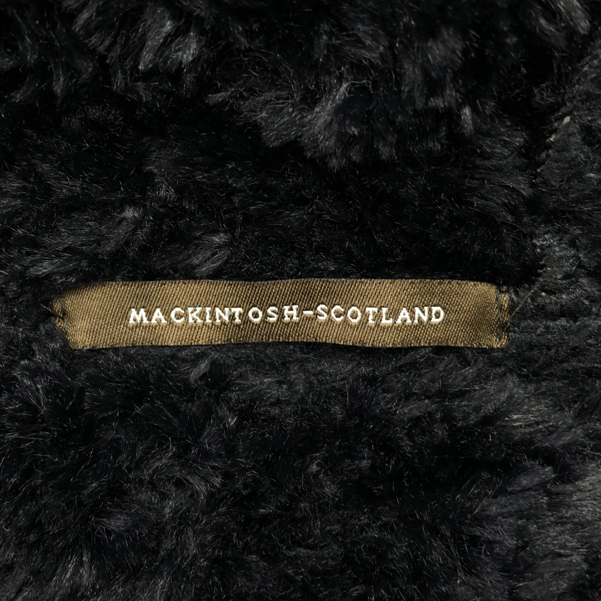 MACKINTOSH / マッキントッシュ SCOTLAND フード ファー キルティングコート