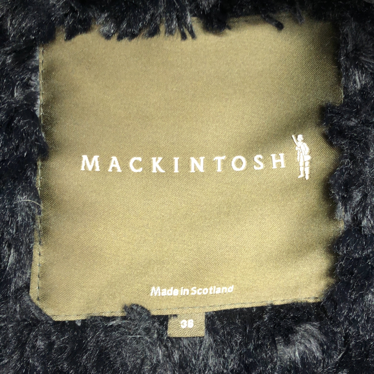 MACKINTOSH / マッキントッシュ SCOTLAND フード ファー キルティングコート