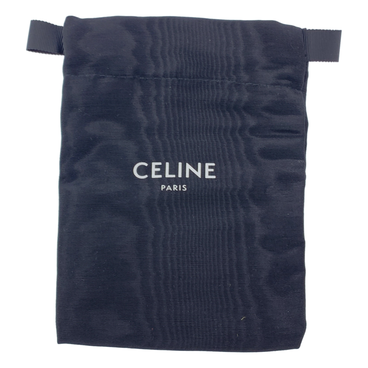 CELINE / セリーヌ レザー トリオンフ レオパード コンパクトウォレット 財布