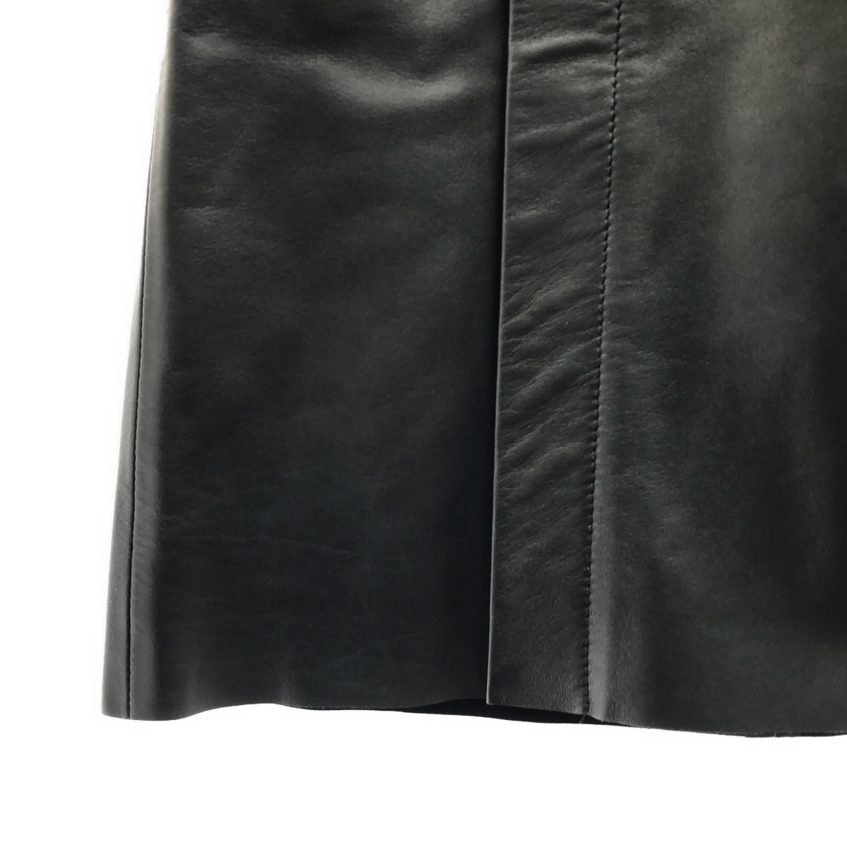 Acne Studios / アクネストゥディオズ ラムレザー スリット スカート / 総裏地