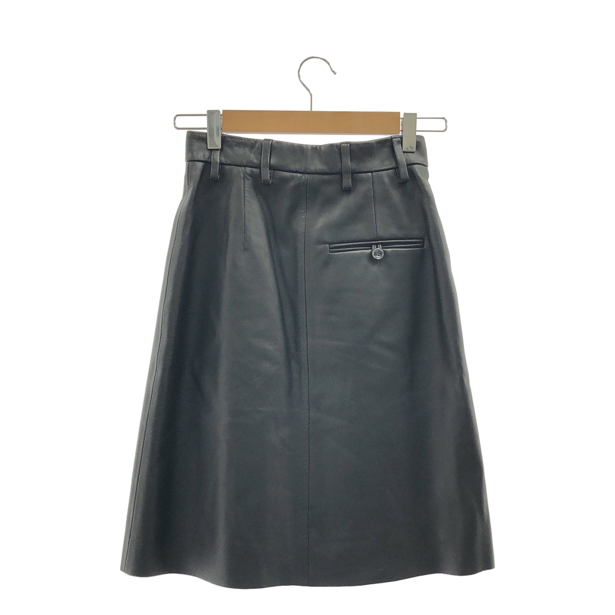 Acne Studios / アクネストゥディオズ ラムレザー スリット スカート / 総裏地