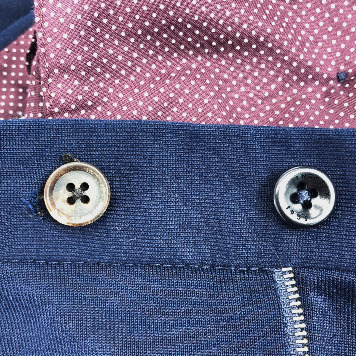 INCOTEX / インコテックス SLIM FIT / タック スラックス パンツ