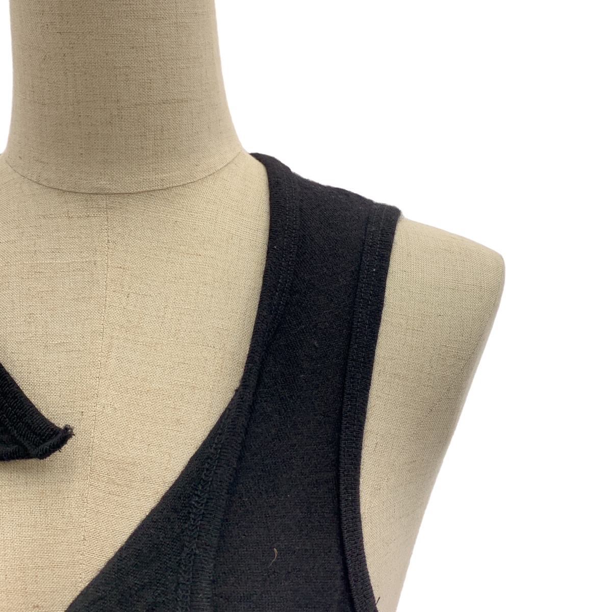 Y’s Red Labe / ワイズレッドレーベル 変形 ノースリーブ ニット セーター