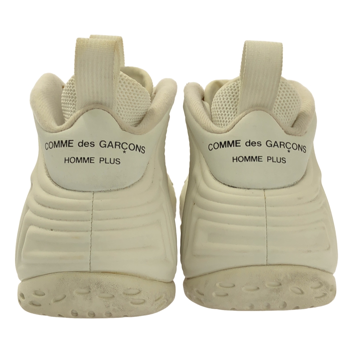 COMME des GARCONS HOMME PLUS / コムデギャルソンオムプリュス × NIKE / ナイキ AIR FOAMPOSITE ONE SP / DJ7952-100 フォームポジット ワン レザー ロゴ スニーカー