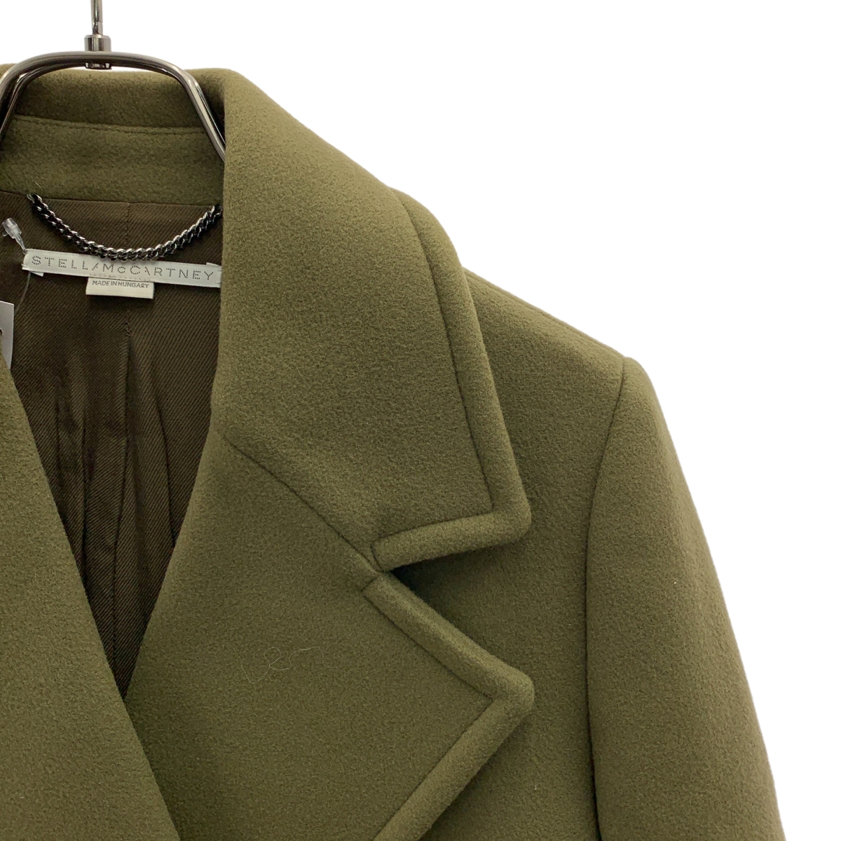 STELLA McCARTNEY / ステラマッカートニー ウール ダブルブレスト チェスターコート