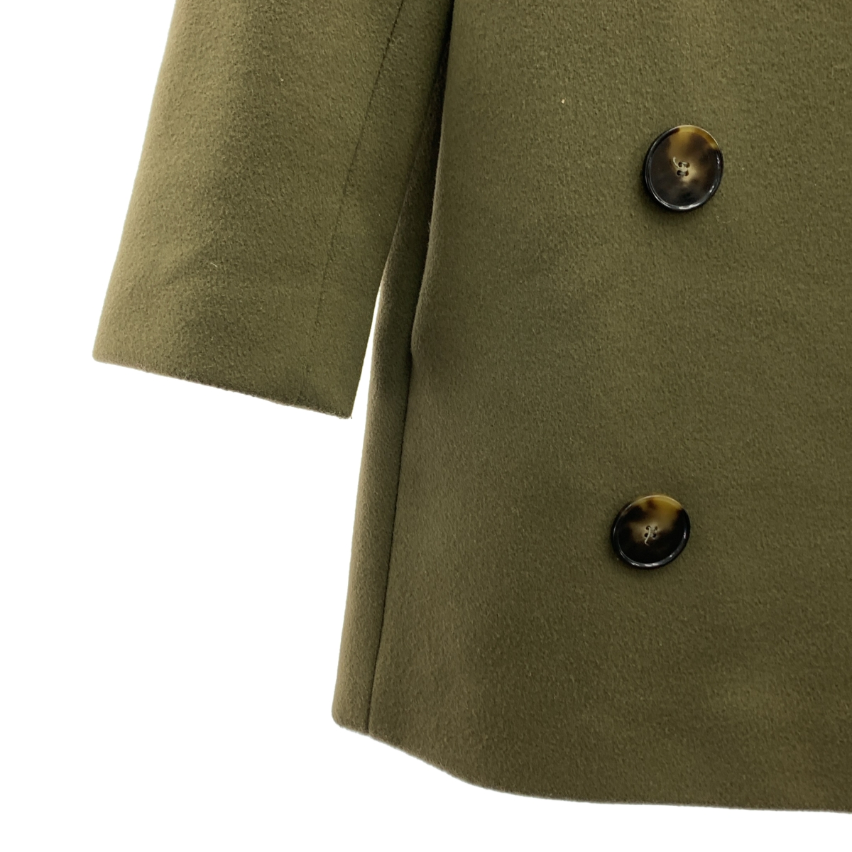 STELLA McCARTNEY / ステラマッカートニー ウール ダブルブレスト チェスターコート