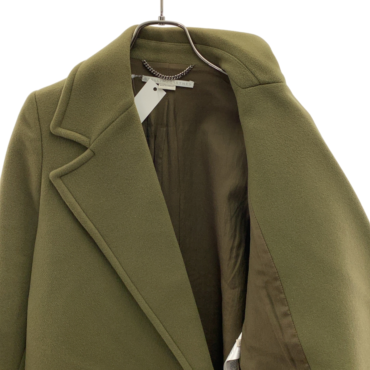 STELLA McCARTNEY / ステラマッカートニー ウール ダブルブレスト チェスターコート