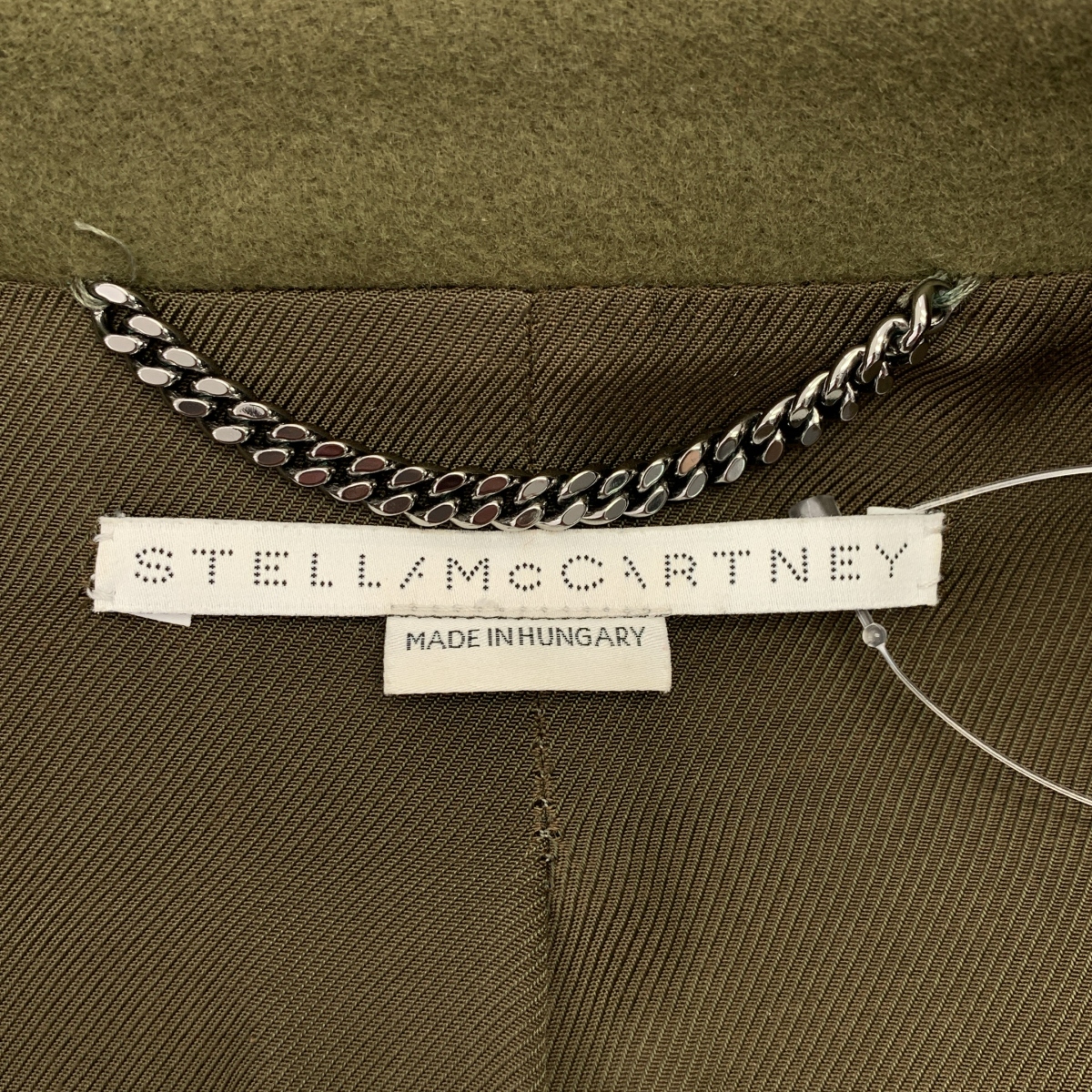 STELLA McCARTNEY / ステラマッカートニー ウール ダブルブレスト チェスターコート