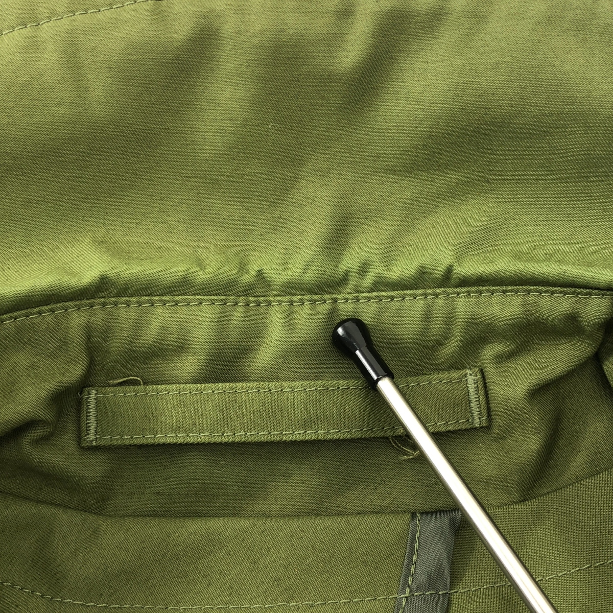 tricot COMME des GARCONS / トリココムデギャルソン フライフロント ミリタリー ステンカラーコート / 着脱可ボアライナー付き