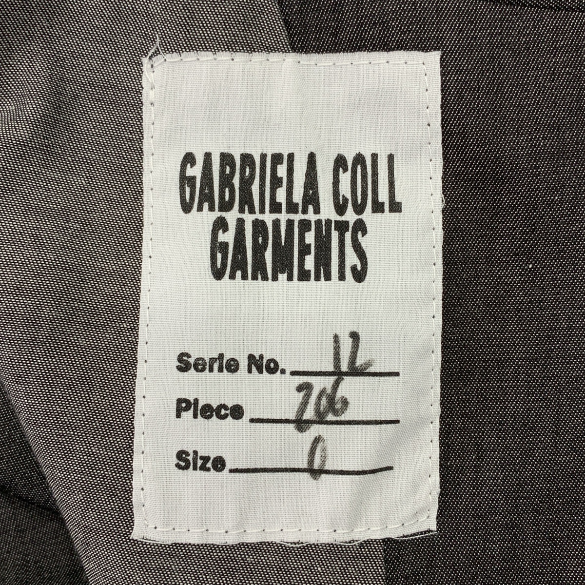 GABRIELA COLL GARMENTS / ガブリエラコールガーメンツ ウルトラ ファイン デニム ジャケット