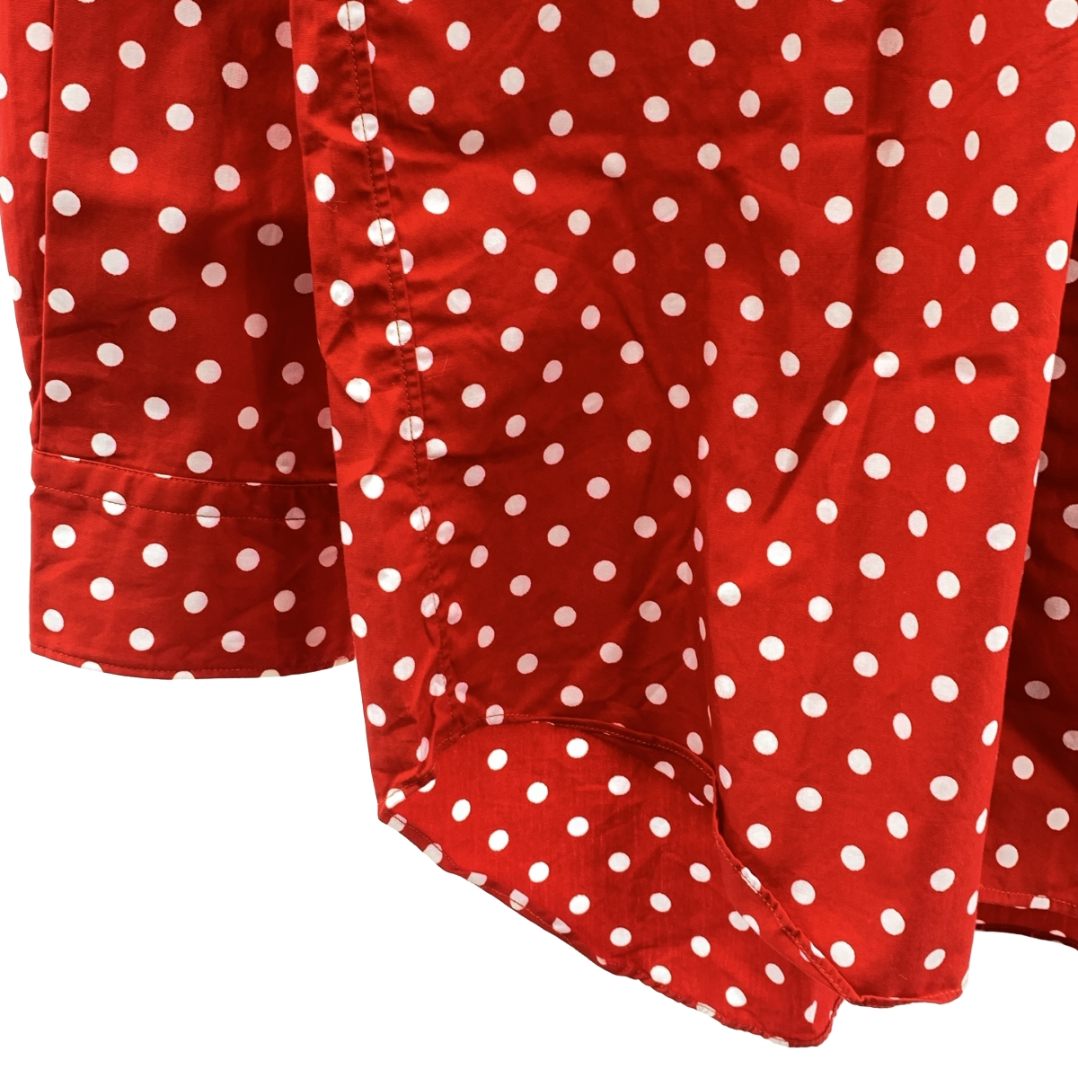 その他 POLKA DOT SHIRT / コットン ドット バックロゴプリント シャツ
