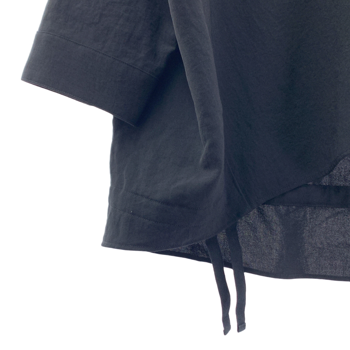 NO CONTROL AIR / ノーコントロールエア 追撚ポリエステル ツイルウォッシュライク加工 ノーカラージャケット