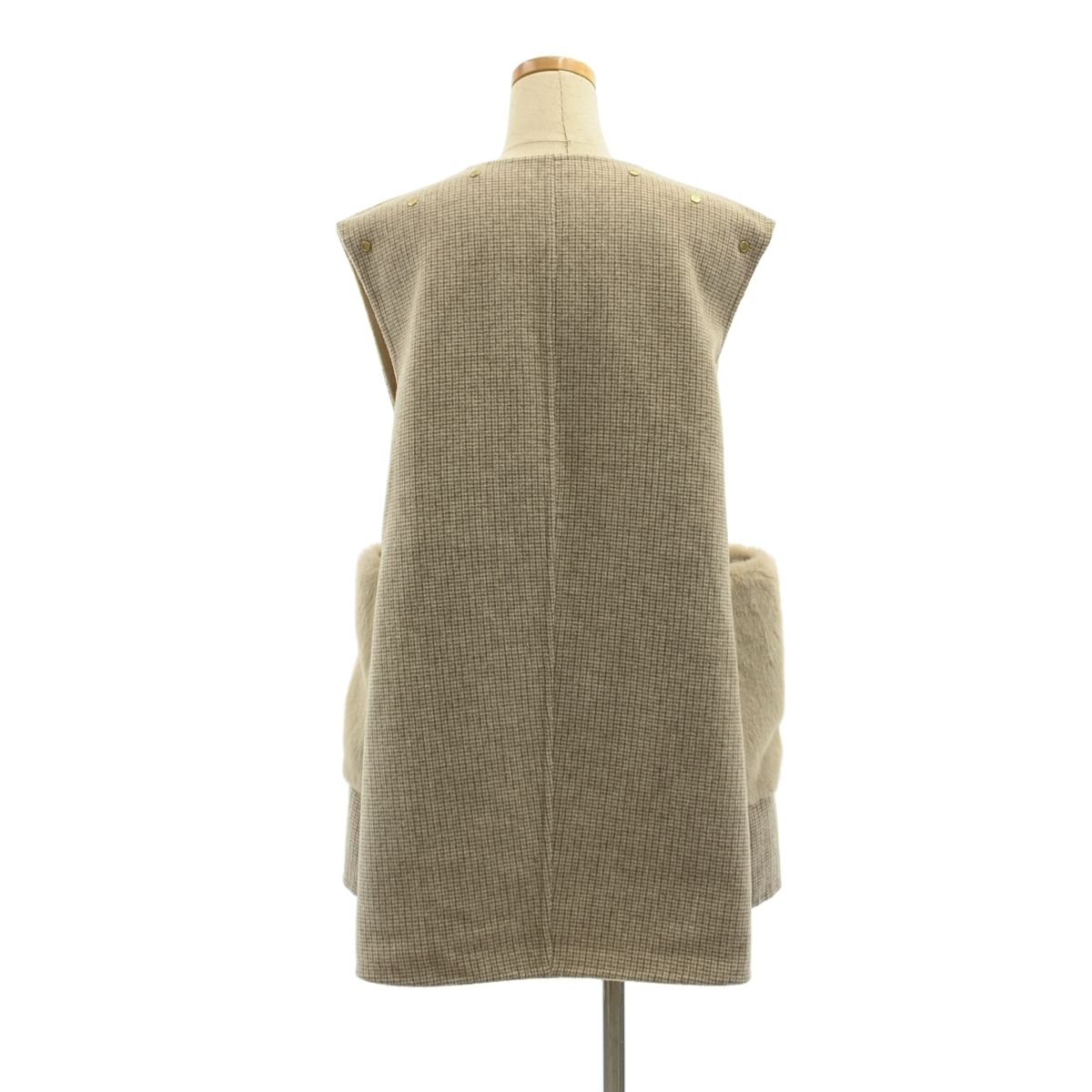 SEVEN TEN by MIHO KAWAHITO / セブンテンバイミホカワヒト リバーシブル 3WAY ファージレ