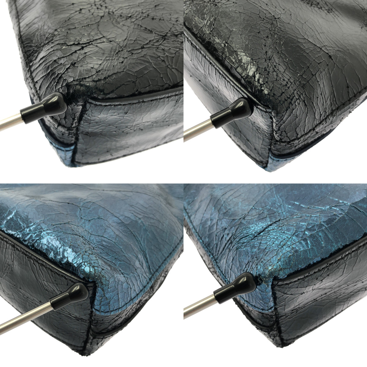 3.1 Phillip Lim / スリーワンフィリップリム MINUTE COSMETIC ZIP 2トーン クラッチバッグ